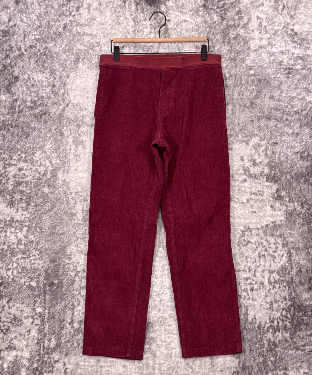 Brain Dead Corduroy Carpenter Pants Small Mens Burgundy Red